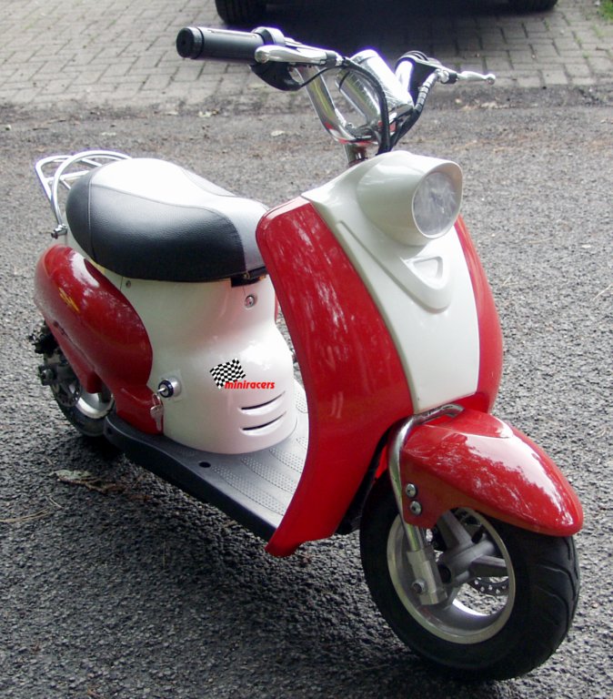 mini vespa scooter 24 volt