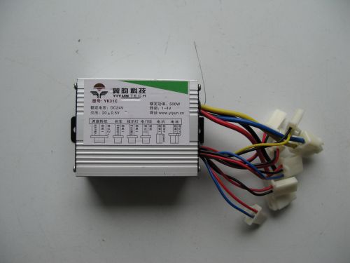  controller 24 volt / 500 W - 8 aansluitingen 